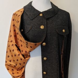 True Vintage Gray Cape